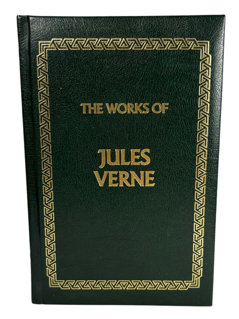The Works of Jules Verne Leatherbound Longmeadow Press Gilt Edges Classics